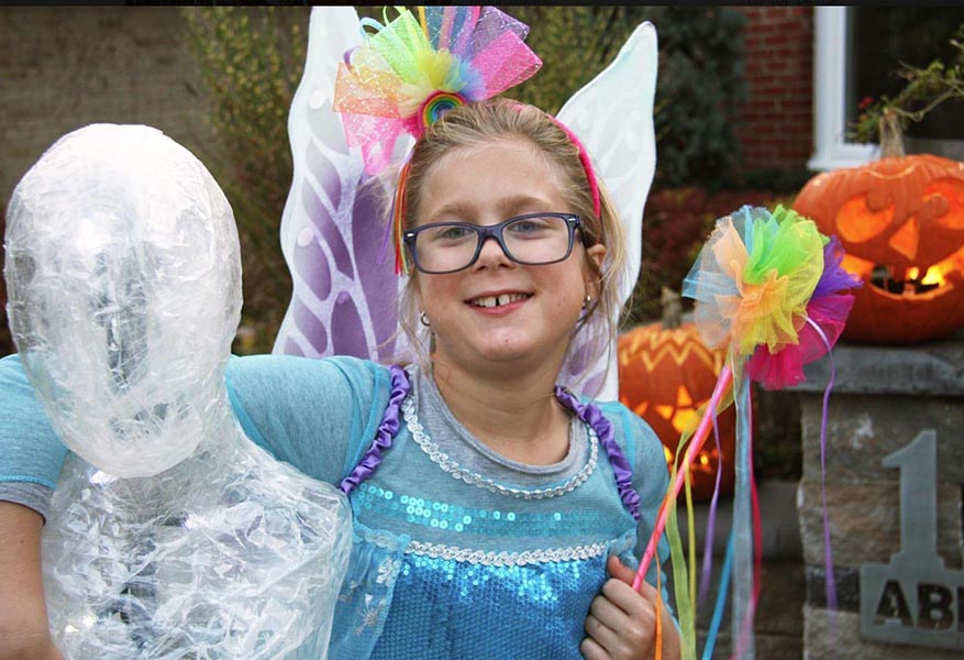 RachelDressed for Halloween